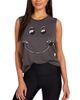 Lauren Moshi Lauren Moshi Kerry Barbell Happyface Tee - 1