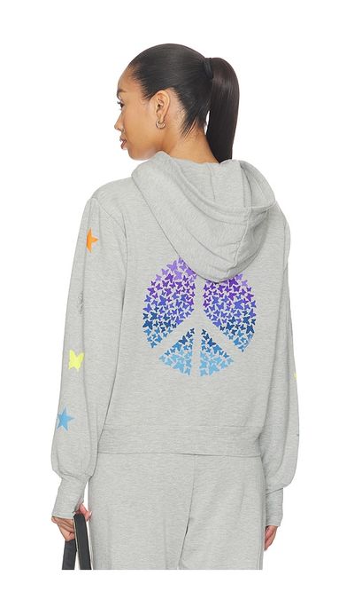 Lauren Moshi Lauren Moshi Leann Zip Up Hoodie