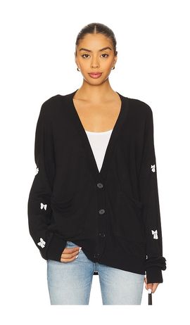 Lauren Moshi Lauren Moshi Puff Bow Cardigan