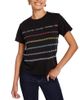 Lauren Moshi Lauren Moshi Ursula Crystal Evil Eye Stripe Top - 1