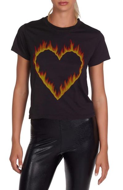 Lauren Moshi Lauren Moshi Ursula Fire Heart Top