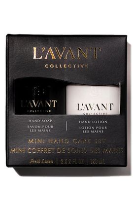 L'AVANT Collective L'AVANT Collective Fresh Linen 2-Piece Mini Hand Care Set
