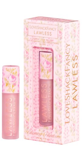 LAWLESS LAWLESS LAWLESS x LoveShackFancy Forget The Filler Lip Plumping Gloss Blooming Heirloom 0.11 oz./ 3.3