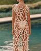 Layered Cotton Cutwork Crochet Tunic - 3