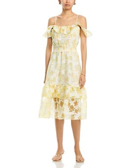 Layered With Love Layered with Love Edie Ruffle Midi Dress