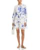 Layered With Love Layered with Love Linda Printed Long Sleeve Mini Dress - 2