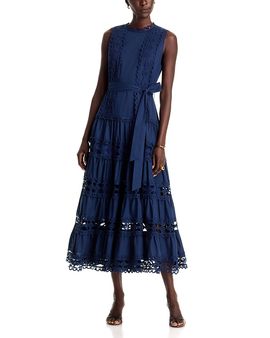 Layered With Love Layered with Love London Embroidered Eyelet Maxi Dress