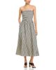 Layered With Love Layered with Love Strapless Striped Maxi Dress - 1