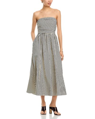 Layered With Love Layered with Love Strapless Striped Maxi Dress