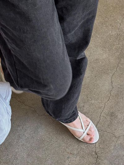 Lazy Anne Bryn Strap Flipflop Kitten Heels (3 Colors)