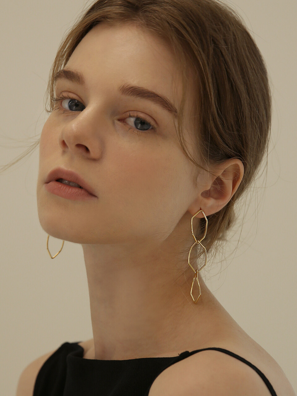 LAZYDAWN Chain Drop Earring E004