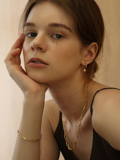 LAZYDAWN Clip Chain Necklace N003