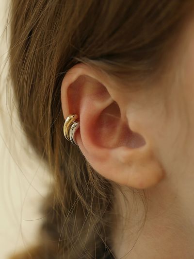 LAZYDAWN Simple Hoop Ear Cuff C006