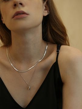 LAZYDAWN Small Rock Necklace N009