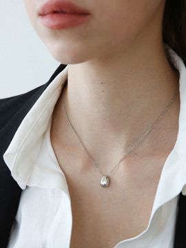 LAZYDAWN Stone Pendant Necklace