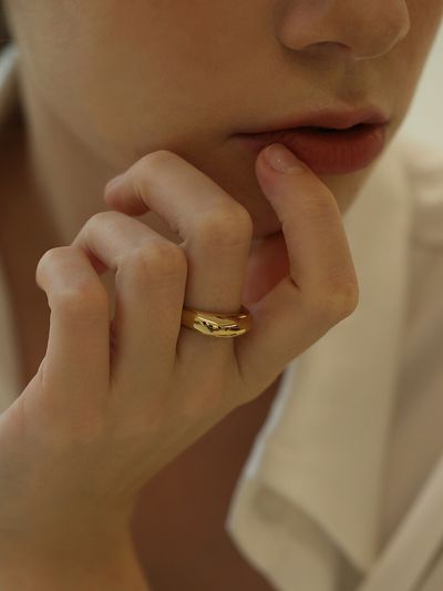 LAZYDAWN Vintage Bold Ring R008