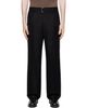 LE17SEPTEMBRE LE17SEPTEMBRE Black Belted Two-Tuck Wool Trousers - 1
