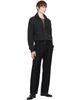 LE17SEPTEMBRE LE17SEPTEMBRE Black Belted Two-Tuck Wool Trousers - 4