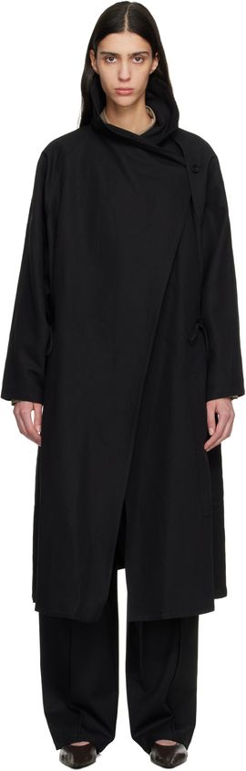 LE17SEPTEMBRE LE17SEPTEMBRE Black Sculptured Coat