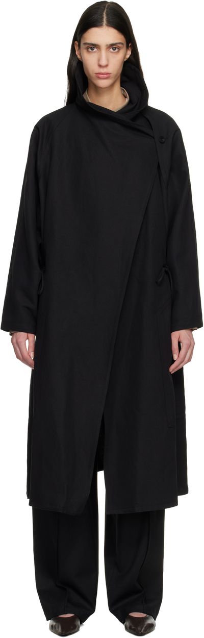 LE17SEPTEMBRE LE17SEPTEMBRE Black Sculptured Coat