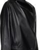 LE17SEPTEMBRE LE17SEPTEMBRE Black Sculptured Leather Jacket - 2