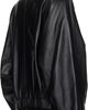 LE17SEPTEMBRE LE17SEPTEMBRE Black Sculptured Leather Jacket - 3