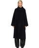 LE17SEPTEMBRE LE17SEPTEMBRE Black Stand Neck Handmade Long Coat - 1