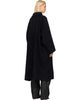 LE17SEPTEMBRE LE17SEPTEMBRE Black Stand Neck Handmade Long Coat - 3