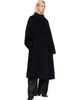 LE17SEPTEMBRE LE17SEPTEMBRE Black Stand Neck Handmade Long Coat - 4