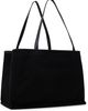 LE17SEPTEMBRE LE17SEPTEMBRE Black Vacanza Canvas Tote - 2