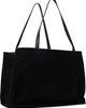 LE17SEPTEMBRE LE17SEPTEMBRE Black Vacanza Canvas Tote - 3