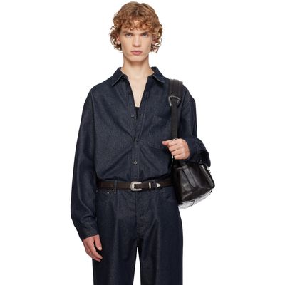 LE17SEPTEMBRE LE17SEPTEMBRE Blue Denim Overshirt