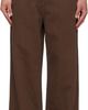 LE17SEPTEMBRE LE17SEPTEMBRE Brown Straight Jeans - 1