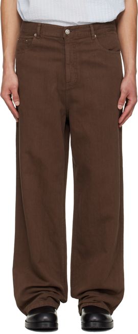 LE17SEPTEMBRE LE17SEPTEMBRE Brown Straight Jeans