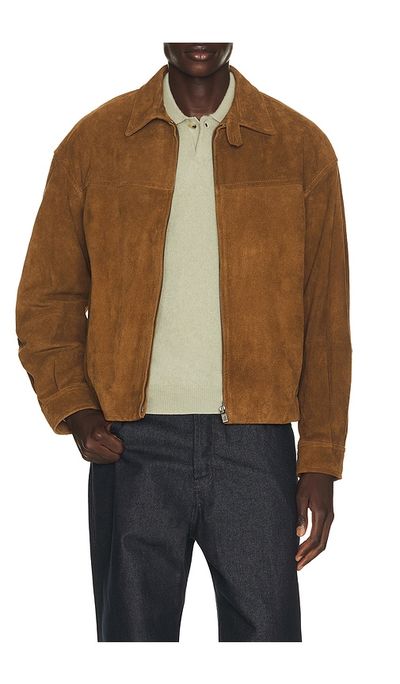 Le17Septembre Le17Septembre Cow Suede Zip Blouson