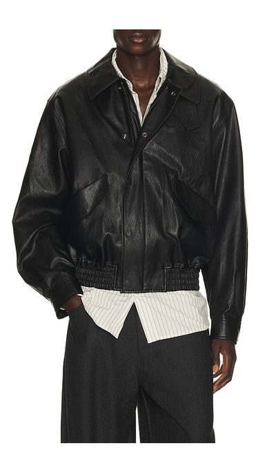 Le17Septembre Le17Septembre Faux Leather Zip Blouson