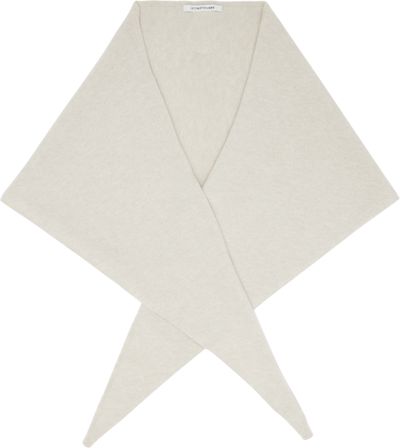 LE17SEPTEMBRE LE17SEPTEMBRE Gray Cashmere Blend Muffler Scarf