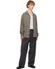 LE17SEPTEMBRE LE17SEPTEMBRE Gray Elasticized Easy Trousers - 4