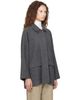 LE17SEPTEMBRE LE17SEPTEMBRE Gray Flare Wool Half Coat - 2