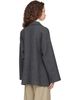 LE17SEPTEMBRE LE17SEPTEMBRE Gray Flare Wool Half Coat - 3