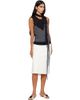 LE17SEPTEMBRE LE17SEPTEMBRE Gray Refined Wrap Tube Top - 4