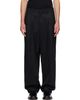 LE17SEPTEMBRE LE17SEPTEMBRE Gray Two-Tuck Wool Trousers - 1