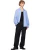 LE17SEPTEMBRE LE17SEPTEMBRE Gray Two-Tuck Wool Trousers - 4