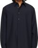 LE17SEPTEMBRE LE17SEPTEMBRE Navy Classic Wool-Blend Shirt - 1