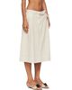 LE17SEPTEMBRE LE17SEPTEMBRE Off-White Kate Denim Midi Skirt - 2