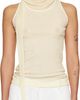 LE17SEPTEMBRE LE17SEPTEMBRE Off-White Scarf Sleeveless Jersey Top - 1