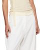 LE17SEPTEMBRE LE17SEPTEMBRE Off-White Scarf Sleeveless Jersey Top - 4