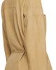 LE17SEPTEMBRE LE17SEPTEMBRE Tan Collarless Suede Jacket - 3
