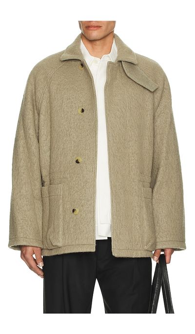 Le17Septembre Le17Septembre Wool Hunting Half Coat