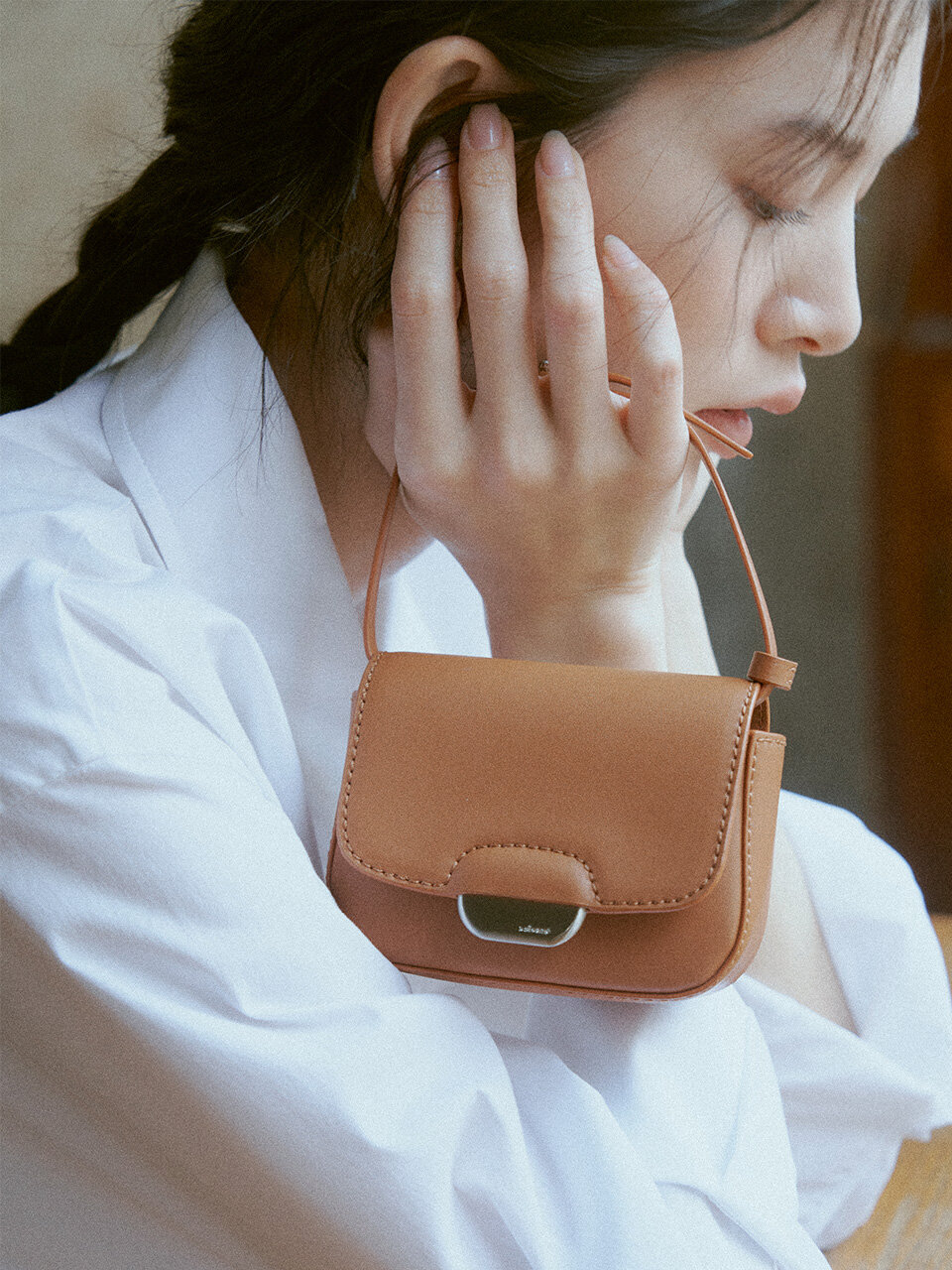 Le abonne Wallet Bag_Tan